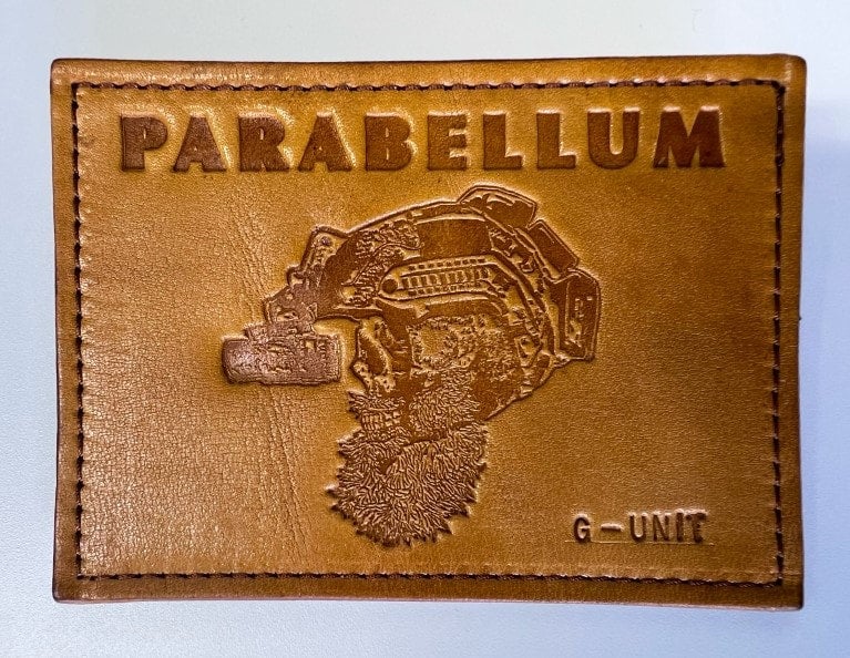 レザーパッチ PARABELLUM スカル | PARABELLUM OWNER′s CLUB SHOP